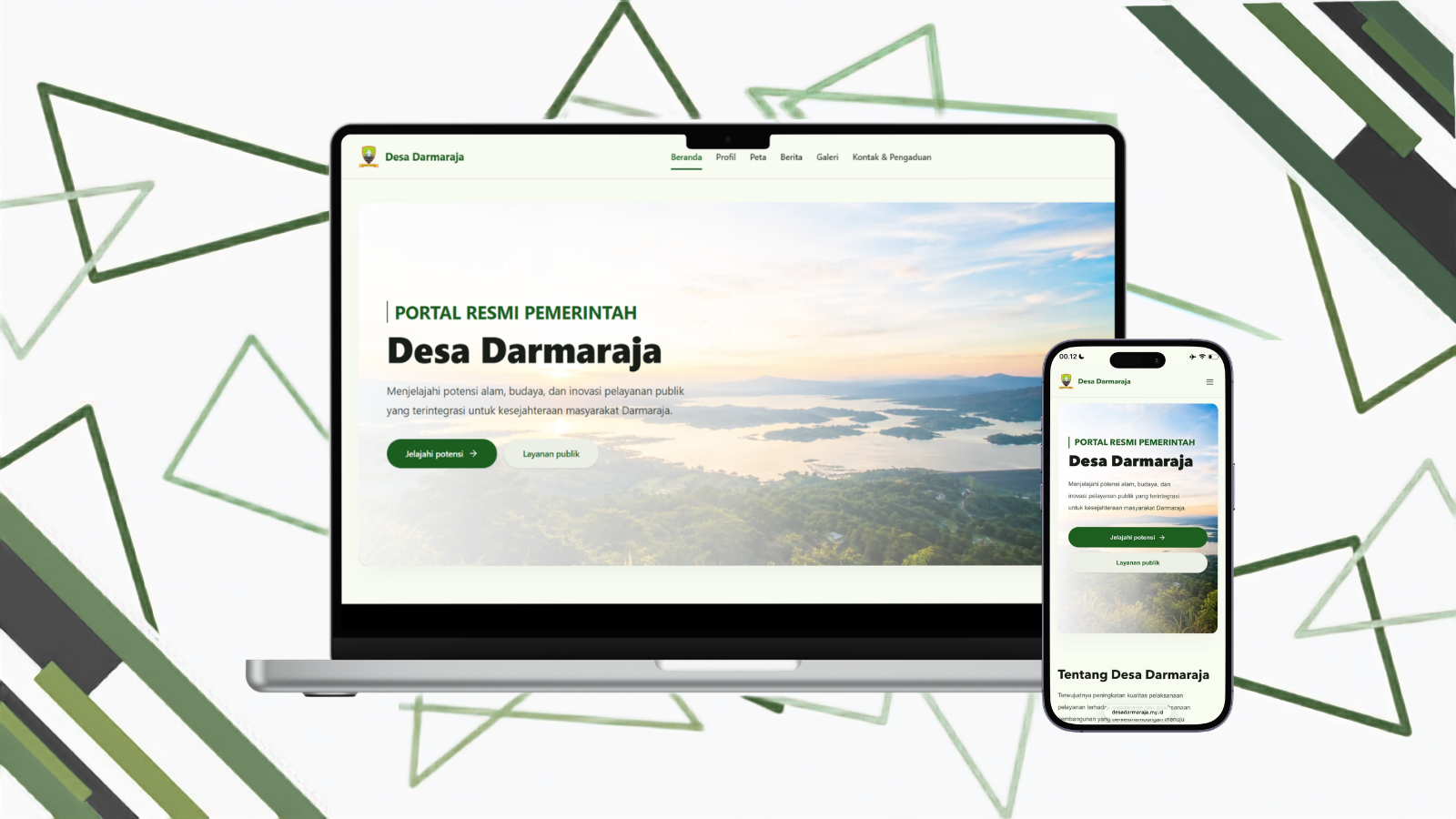 Portal Profil & Peta Interaktif Desa Darmaraja